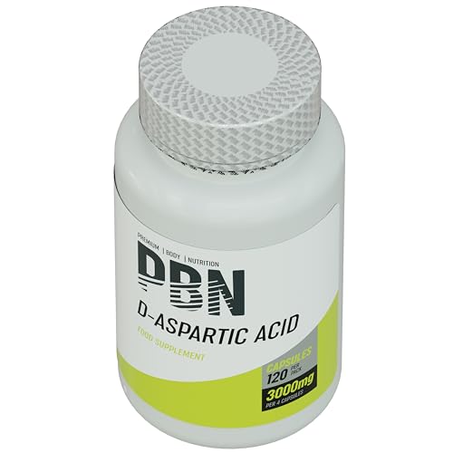 Premium Body Nutrition, acido D-aspartico, 120 capsule