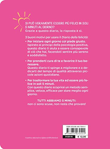 Diario della felicità in 5 minuti