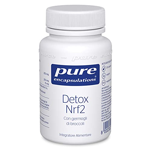 Pure Encapsulations - Detox NRF2 - Estratti Vegetali con Antiossidanti per Favorire l'Eliminazione delle Tossine - 30 Capsule