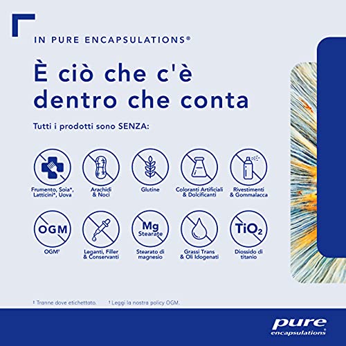 Pure Encapsulations - Detox NRF2 - Estratti Vegetali con Antiossidanti per Favorire l'Eliminazione delle Tossine - 30 Capsule