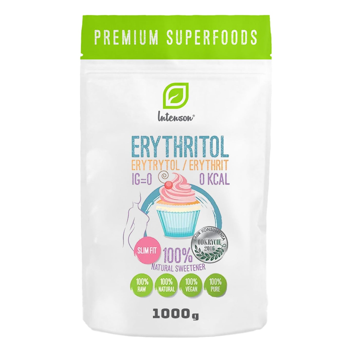 Eritritolo 1kg | dolcificante naturale | zero calorie | sostituto dello zucchero