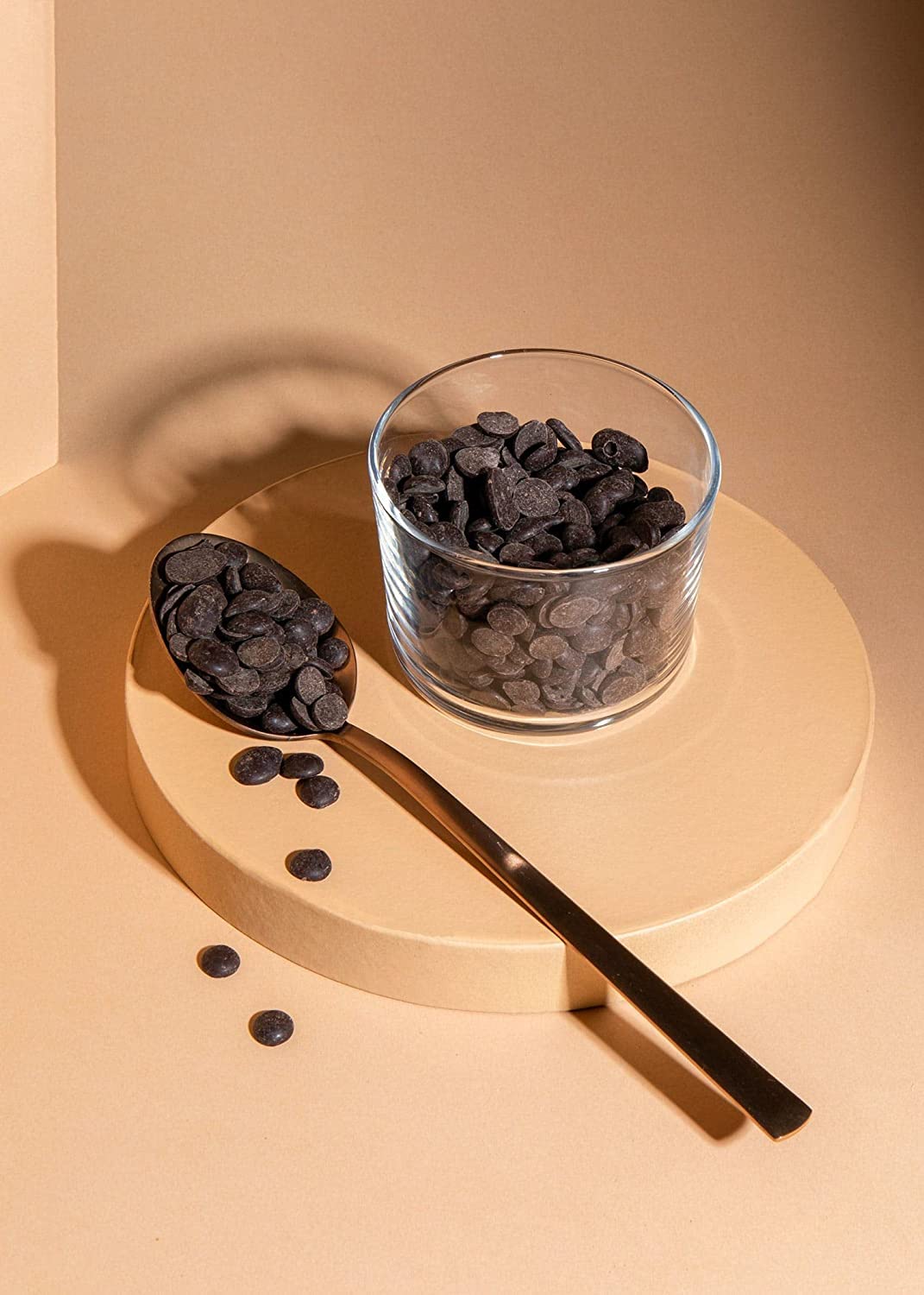 KoRo - Gocce di cioccolato con xilitolo 1 kg - Dolcificate solo con xilitolo* - vegan - perfette per i tuoi dolci