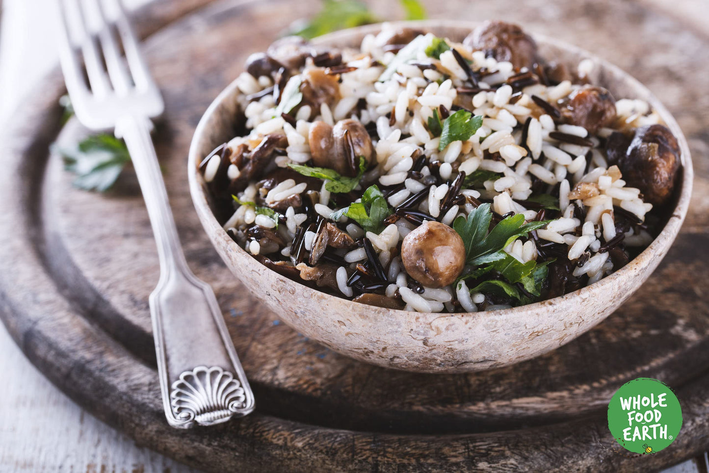 Wholefood Earth Black Wild Rice USA 250 g | Senza OGM | Naturale | Fonte di fibre