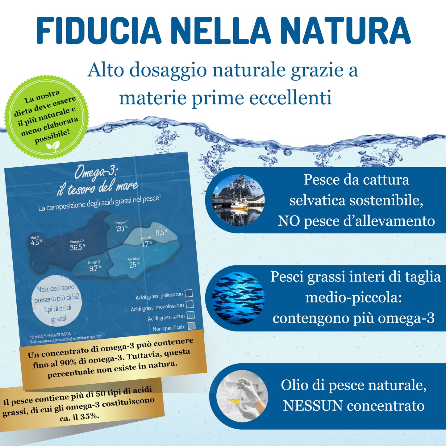 NORSAN TOTAL Omega 3 liquido senza reflusso 1x200 ml I Fish oil Omega 3 2000mg Omega 3 Olio di pesce naturale I Olio di pesce omega 3 IFOS ad alto dosaggio I Omega 3 EPA DHA con 800 UI di vitamina D3