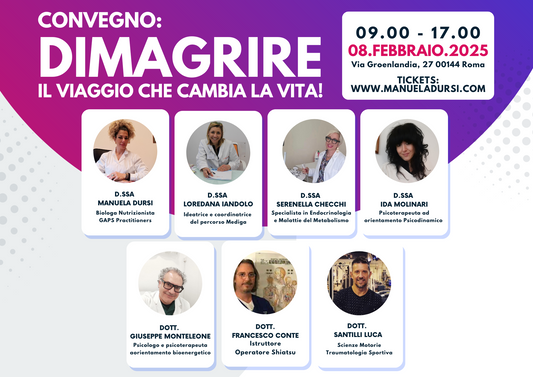 Convegno: Dimagrire - Il viaggio che cambia la vita!