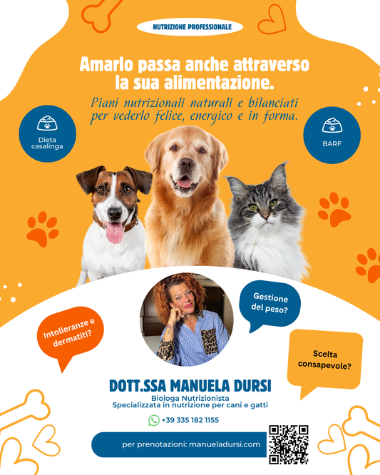 Visita nutrizionale Online - Cane e Gatto