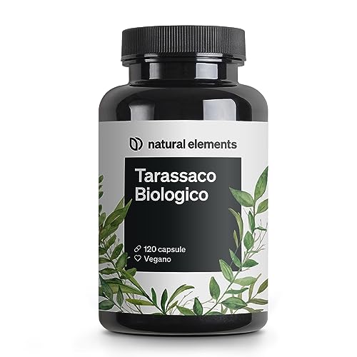 Tarassaco Biologico – 120 capsule – 1.000 mg di estratto di radici di tarassaco/2 capsule – rapporto 10 : 1 ad alto dosaggio – vegano, elevata biodisponibilità, senza additivi inutili