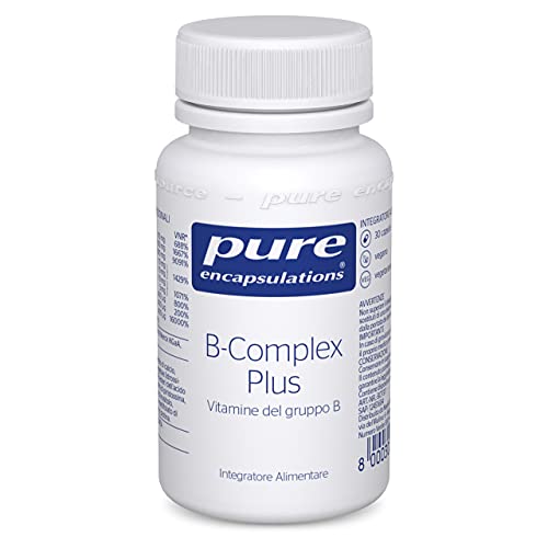 Pure Encapsulations - Vitamin B-Complex Plus - Fórmula equilibrada de vitaminas B con folato activo - 30 cápsulas