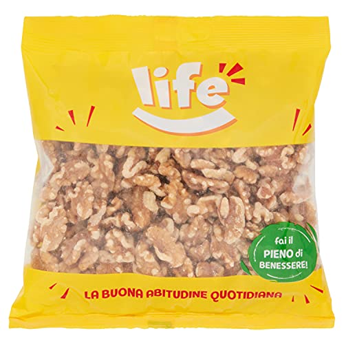 Life Omega 3 Sgusciato Noci Merenda Essiccato Frutta, 350 g