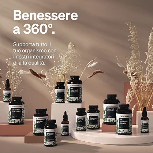 Tarassaco Biologico – 120 capsule – 1.000 mg di estratto di radici di tarassaco/2 capsule – rapporto 10 : 1 ad alto dosaggio – vegano, elevata biodisponibilità, senza additivi inutili