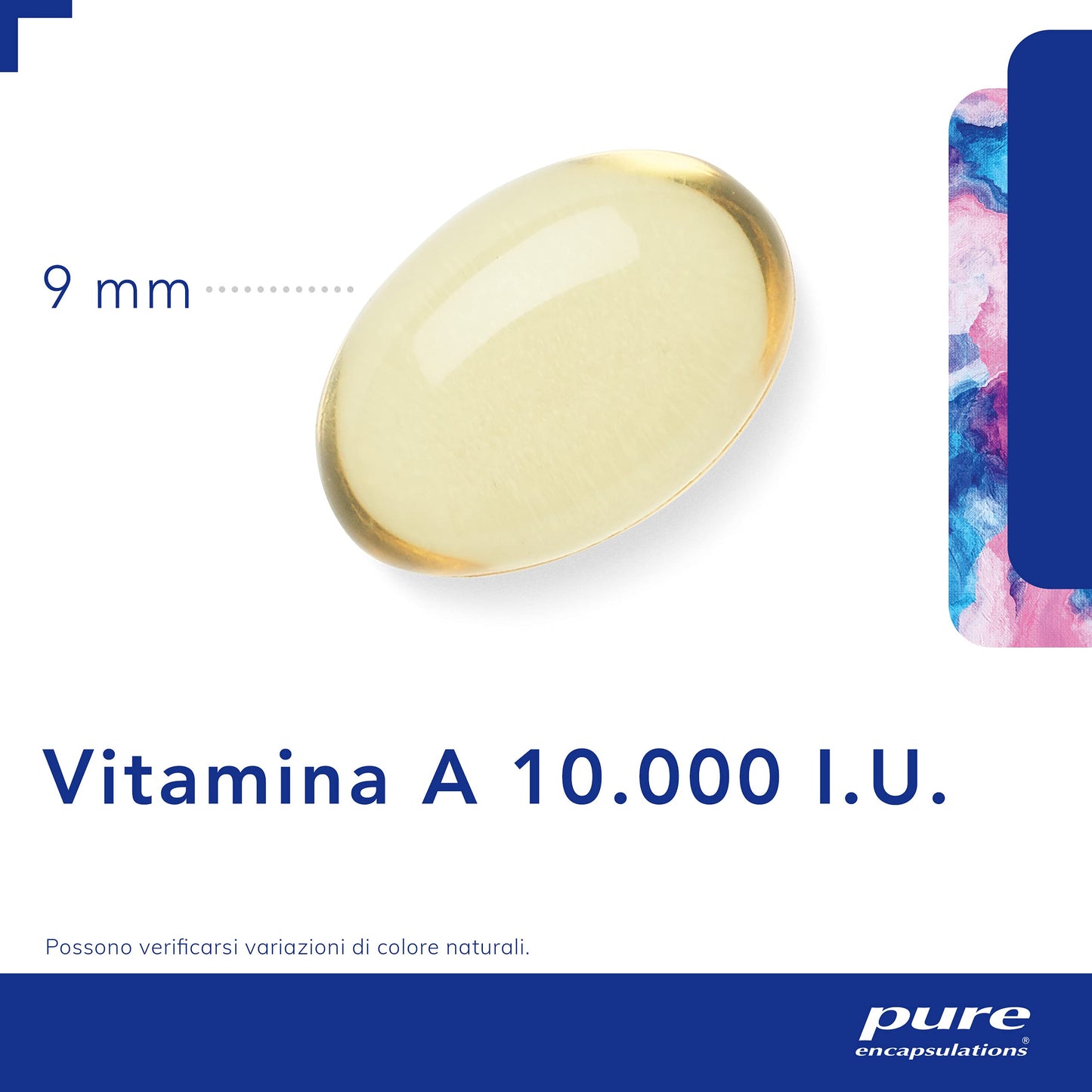 Pure Encapsulations - Vitamina A 10.000 IU - Supporto alla Vista, Funzioni Cognitive e Salute della Pelle - 30 Capsule Softgel